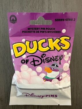 Disney Ducks Mystery Pin Pouch - 2nd edition Never Opened
